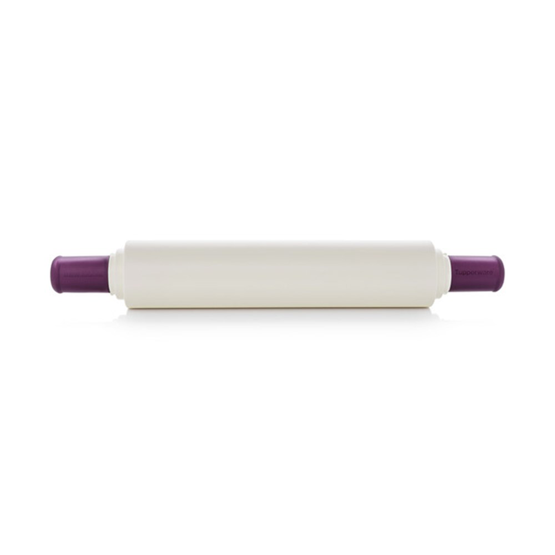 Tupperware Adjustable Rolling Pin-Aubergi Tupperware Adjustable Rolling Pin-Aubergi