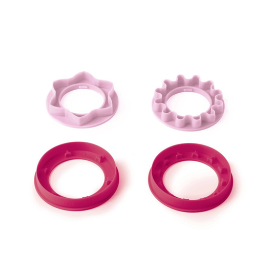 Tupperware Adjusters+Cookie Cutters-Viney