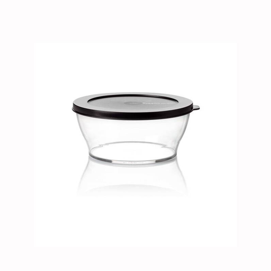 Tupperware Eco+ Clearly Elegant Bowl 1.3L - Jet Black