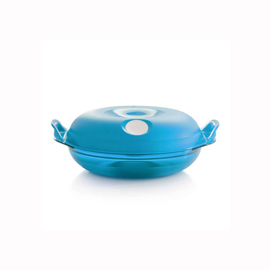 Tupperware Heat N Serve Round 700ml - Peacock
