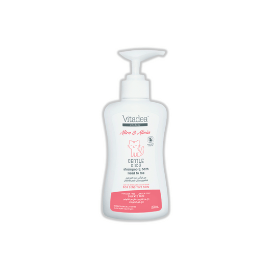 Vitadea Head-to-Toe Shampoo & Baby Bath, 250ml