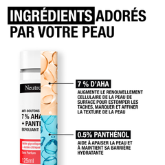 Neutrogena Anti-Boutons+ Exfoliant Liquide, 125ml