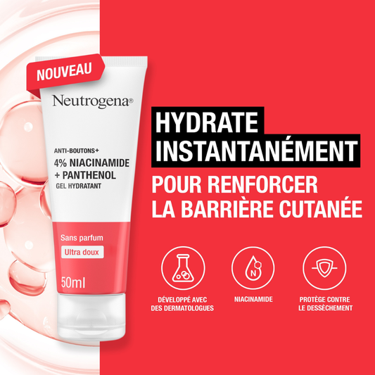 Neutrogena Anti-Boutons+ Gel Hydratant, 50ml