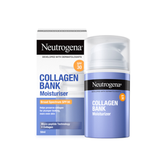 Neutrogena Collagen Bank Moisturiser SPF30 Day Cream, 50ml