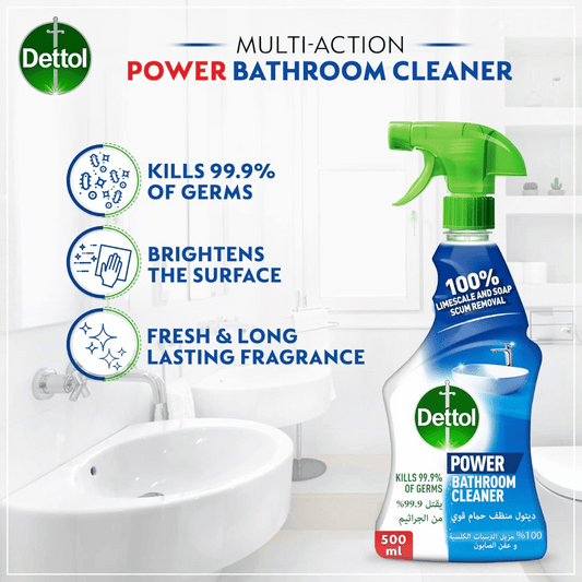 Dettol Power Bathroom Cleaner 500ml