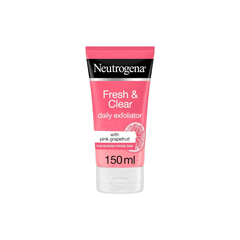 Neutrogena Fresh & Clear Daily Exfoliator, Pink Grapefruit & Vitamin C, 150ml