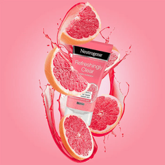 Neutrogena Fresh & Clear Daily Exfoliator, Pink Grapefruit & Vitamin C, 150ml