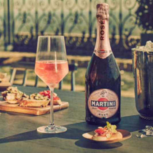 Martini Sparkling Rose Demi Sec 75cl