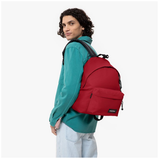 Eastpak Padded Pak'R Scarlet Red, Iconic Medium Backpack, EK620109