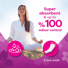 Carefree Plus Large Panty Liners With Aloe Vera 48's, 33% OFF