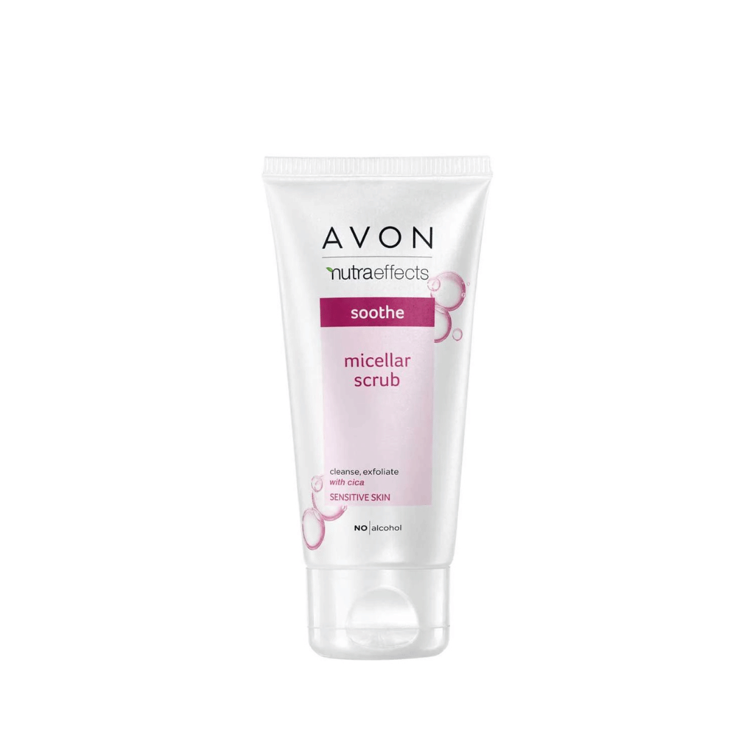 Avon Nutra Effects Soothe Micellar Scrub 150ml