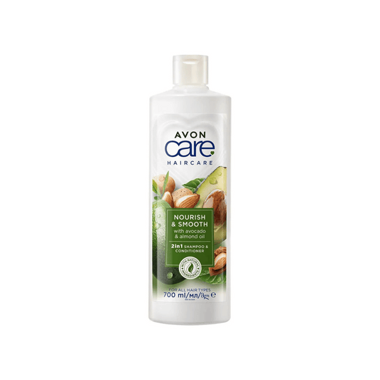 Avon Care Avocado & Almond Oil 2in1 Shampoo & Conditioner, 700ml