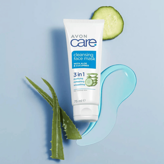 Avon Care Cleansing Face Mask With Aloe & Cucumber, 75ml