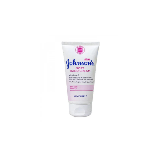 Johnson's Soft Hand Cream For Dry Skin, 75ml