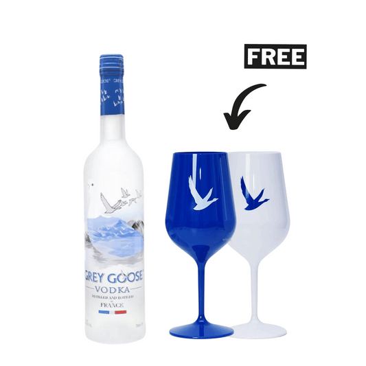 Grey Goose Vodka 1.50L + 2 Free Cups