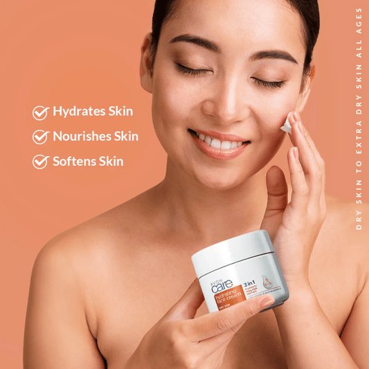 Avon Care Hydrating Face Cream for Dry Skin, 100ml