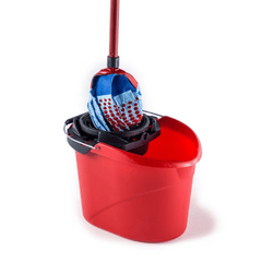 Vileda Supermop 3-Action Blue with Handle