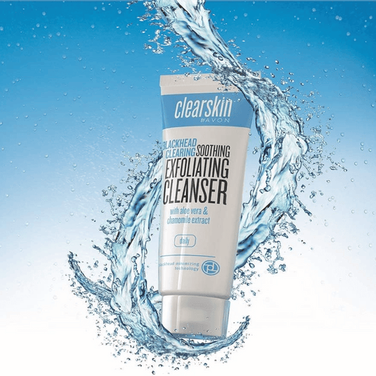 Avon Clearskin Blackhead Clearing Soothing Exfoliating Cleanser, 100ml