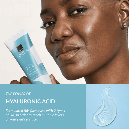 Avon Anew Hyaluronic Hydrate & Plump 10 Minute Mask, 75ml