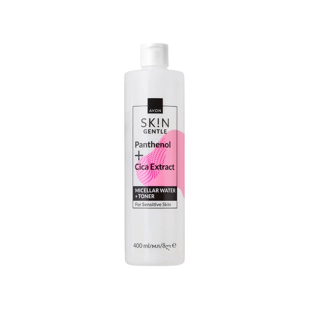 Avon SK!N Sensitive Micellar Water + Toner, Sensitive Skin, 400ml