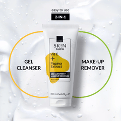 Avon SK!N Glow Gel Cleanser + Make-Up Remover, 200ml
