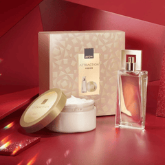 Avon Attraction For Her Giftset, EDP 50ml + Body Lotion