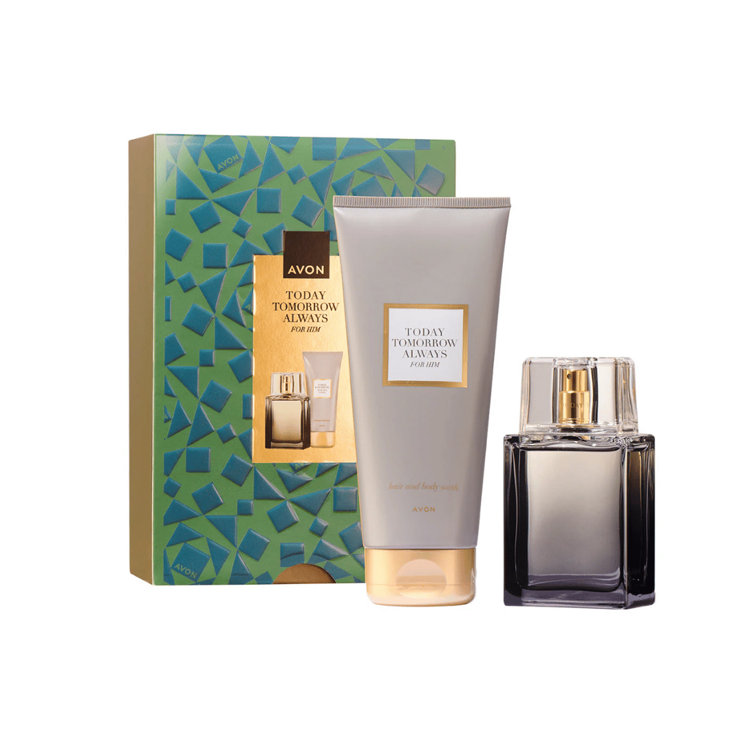 Avon TTA For Him Giftset, EDT 75ml + Hair & Body Wash