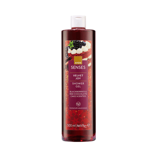 Avon Senses Festive Red Velvet Joy Shower Gel, 500ml