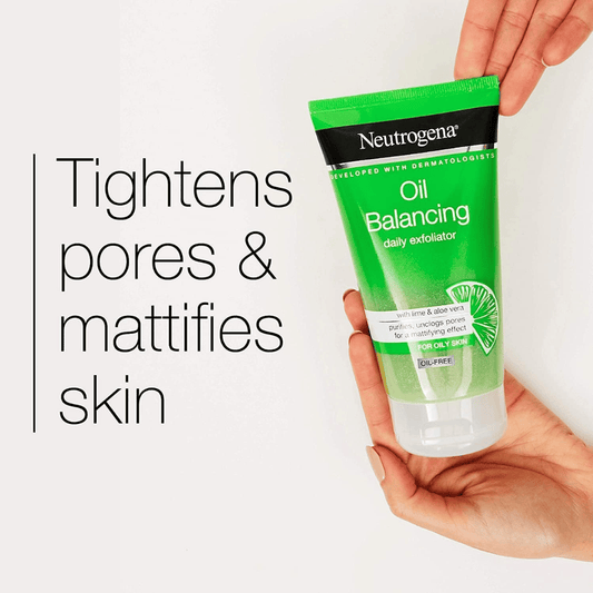 Neutrogena Oil Balancing Daily Exfoliator with lime 150ml