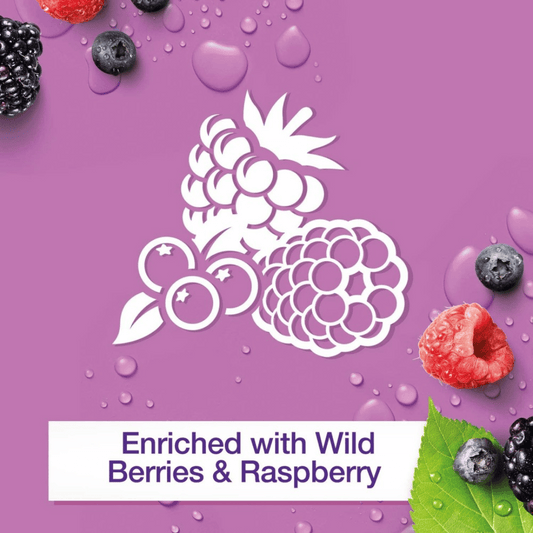 Johnson's Vita-Rich Body Wash Replenishing Berry, 400ml
