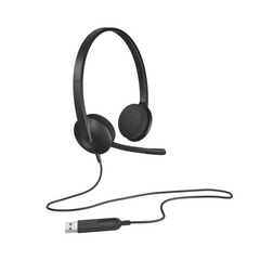 Logitech H340 Headset, USB Black