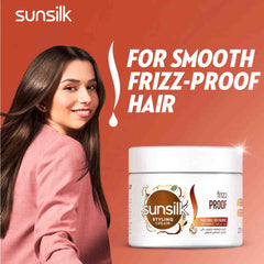 Sunsilk Hair Natural Styling Cream Coconut Frizz Free 275ml