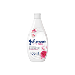 Johnson's Vita-Rich Body Lotion Soothing Rose Water, 400ml