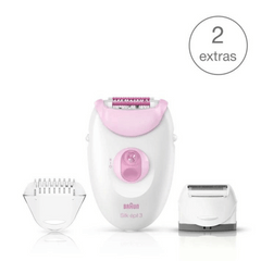 Braun Silk-épil 3 3270 Epilator with 2 extras incling Shaver Head