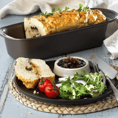 Pyrex AsimetriA Metal Easy-grip Loaf pan, Moule 30cm