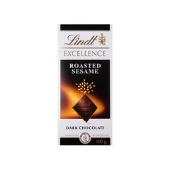 Lindt Excellence Dark Roasted Sesame Tablet, 100g