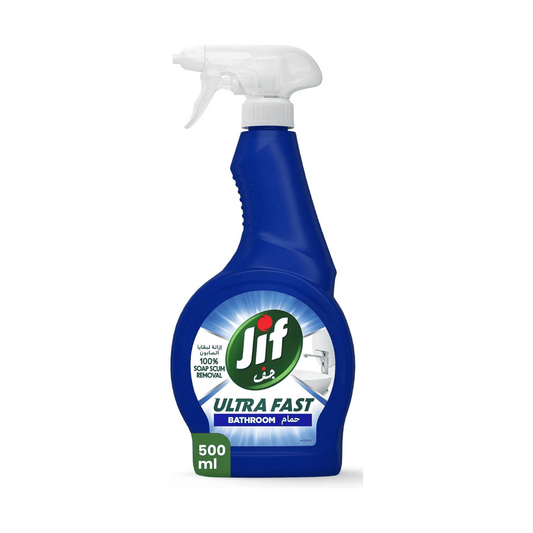 Jif Ultra Fast Bathroom Cleaner Spray 500ml