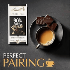 Lindt Excellence Dark 90% 100g