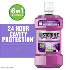 Listerine Mouthwash Total Care Zero Alcohol 500ml, 35% OFF