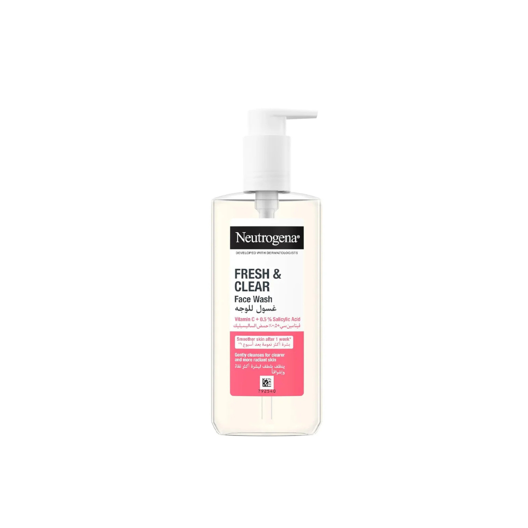 Neutrogena oil Free Fresh and Clear Grapefruit Face Wash 200ml, 20% OFF
