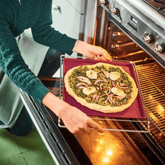 Tupperware Sbf Baking Sheet  With Rim - Purple Cabbage