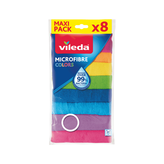 Vileda Microfiber Roll Colors 6 + 2 Free