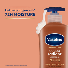 Vaseline Intensive Care Cocoa Glow Body Lotion, 725ml