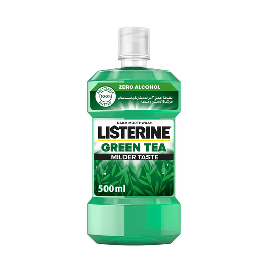 Listerine Mouthwash Green Tea 500ml