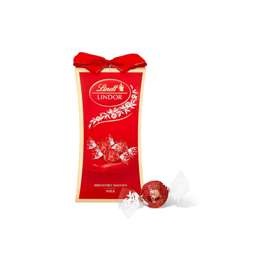 Lindt Lindor Pillar Milk Chocolate Truffles 75g