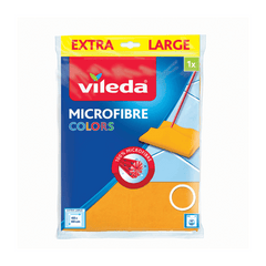 Vileda Microfiber Floor Cloth Microfiber, Superior cleaning and maximum absorbency