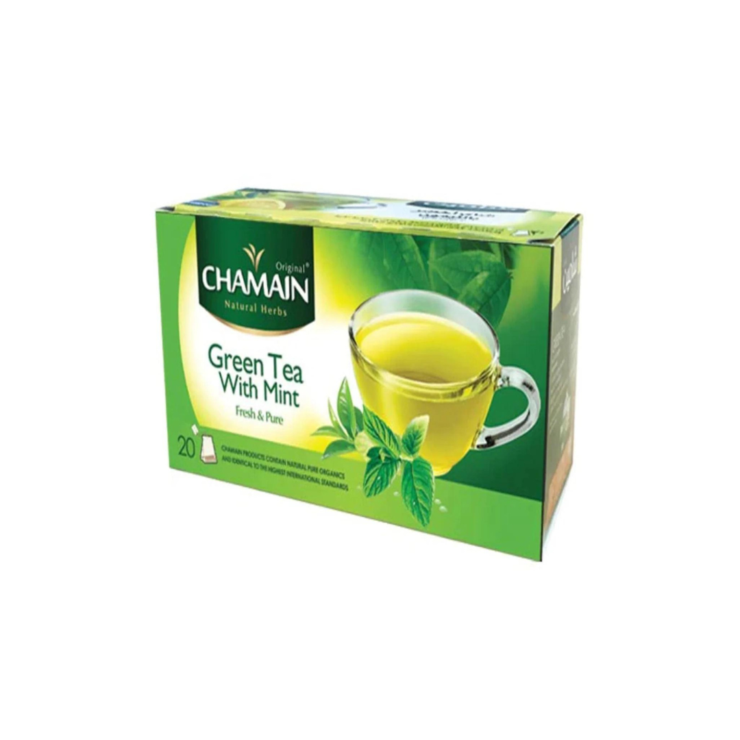 Chamain Green Tea & Mint 20s