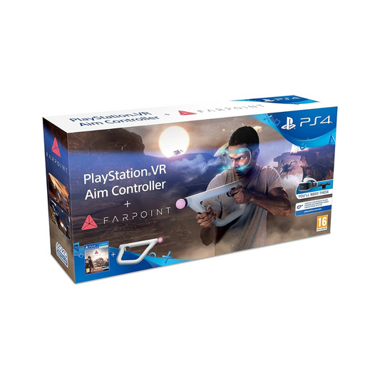 PlayStation PS4 VR Aim Controller + Farpoint Game