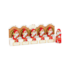 Lindt Santa Mini Milk Chocolate, Pack of 5x10g