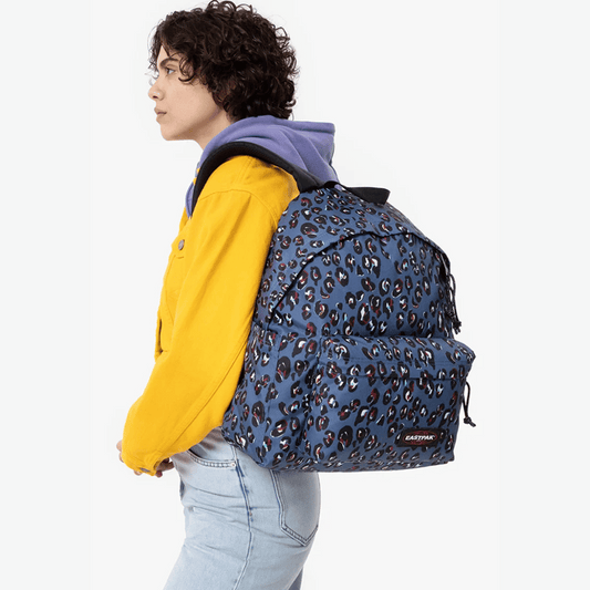 Eastpak Day Pak'R Partymal Leopard, Medium, Laptop & Bottle Holder, EKA5BG44K8